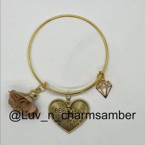 Hand made charm bracelets